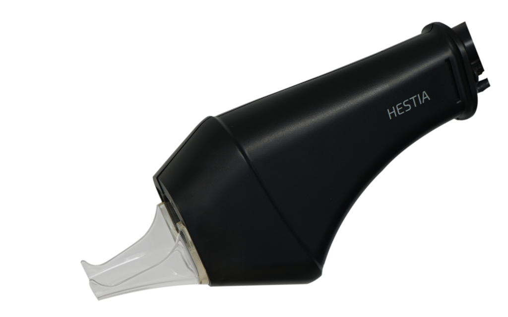 Une pièce à main fractionnée équipée d'un scanner ultra-rapide et intelligent pour un laser dermatologique CO2 de la marque Hestia